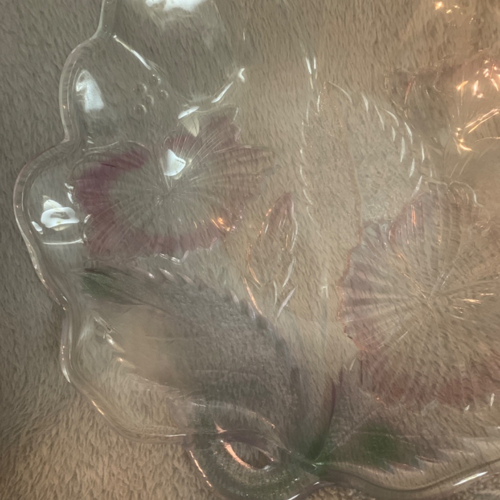 Glass candy dish. - Picture 2 of 5